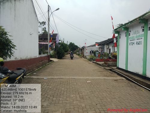 foto posisi tengah perumahan Green Valley 2