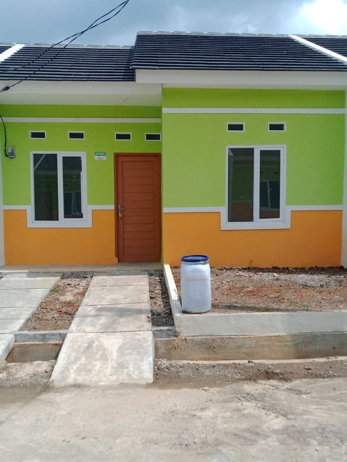 foto tampak rumah tipe Subsidi perumahan Grand Jayamulya