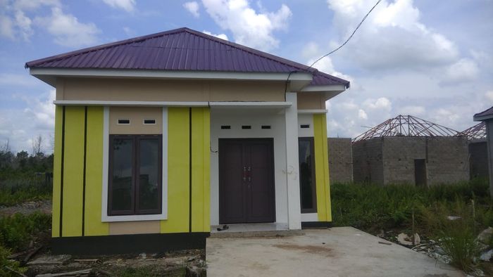 foto tampak rumah tipe 36 perumahan MIARI RESIDENCE 14