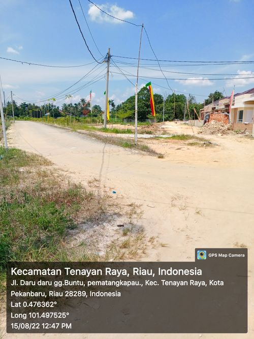 foto gerbang perumahan Kapau sari residence "Komplek Magnolia"