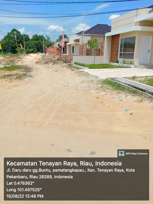 foto posisi tengah perumahan Kapau sari residence "Komplek Magnolia"