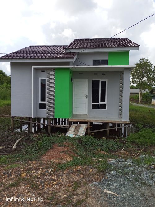 foto contoh rumah perumahan Pondok Merpati Permai
