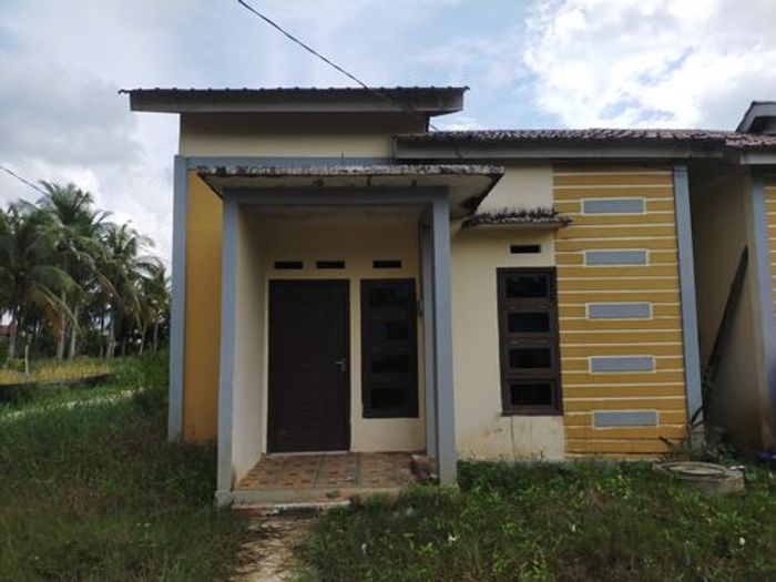 foto tampak rumah tipe 36/170 perumahan Mulia Residence