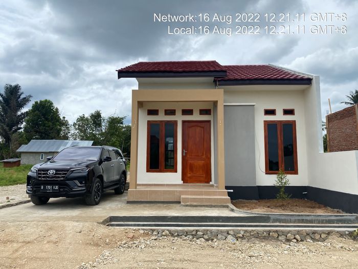 foto tampak rumah tipe 36 perumahan PERUMAHAN CITRA AGRINDO 2