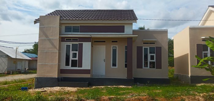 foto tampak rumah tipe 36 perumahan CAHAYA FAJAR REGENCY 2 TAHAP 2