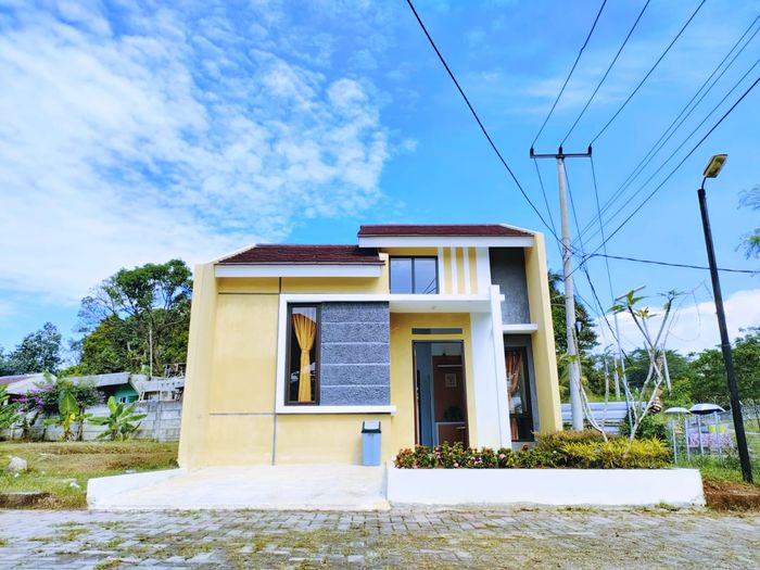 foto tampak rumah tipe SUBSIDI perumahan CITOH CLUSTER CITARUM CISADANE