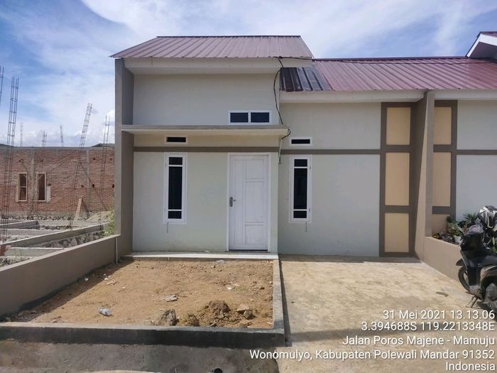 foto tampak rumah tipe 36 perumahan BINA RESIDENCE PERMAI TAHAP IV