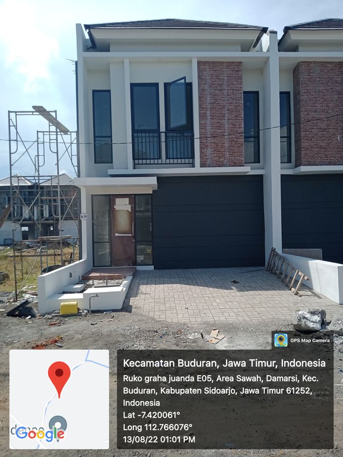 foto tampak rumah tipe SKYVILLE RESIDENCE D-39 perumahan SKYVILLE RESIDENCE