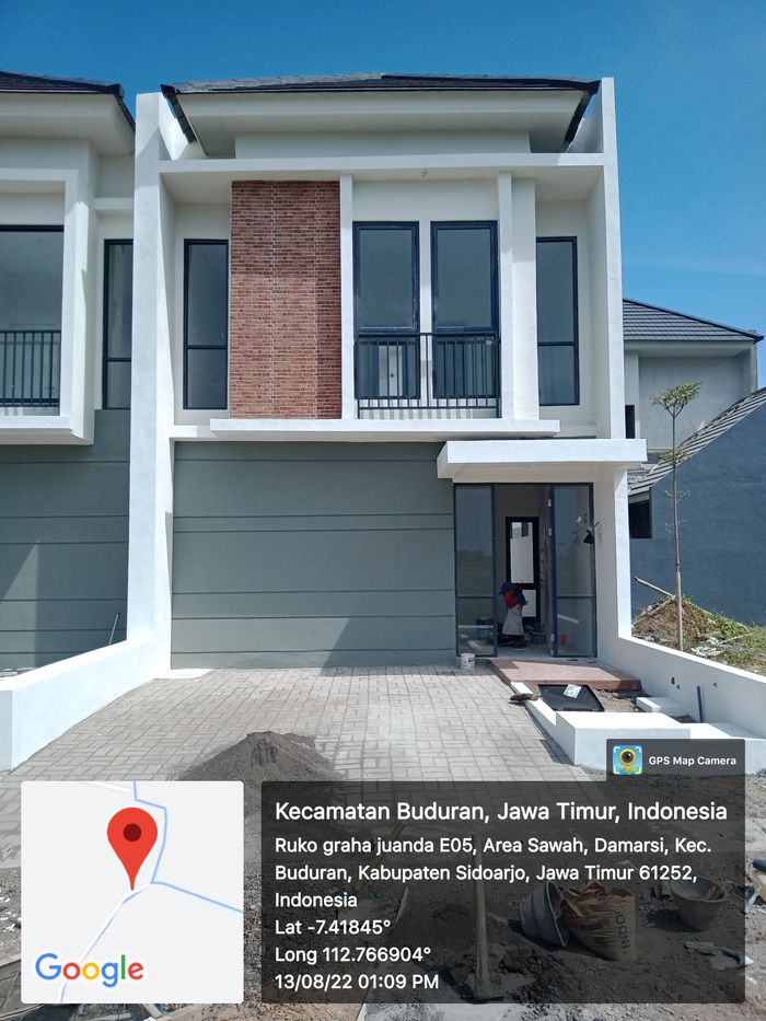 foto tampak rumah tipe SKYVILLE RESIDENCE D-138 perumahan SKYVILLE RESIDENCE
