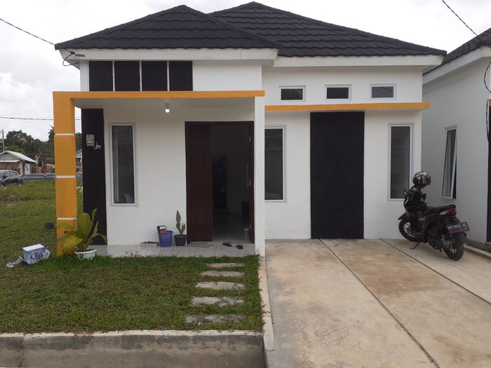 foto tampak rumah tipe 36 perumahan VALERI RESIDENCE