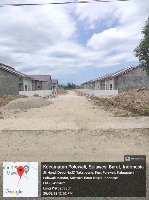 foto gerbang perumahan Villasmas Polewali Mandar