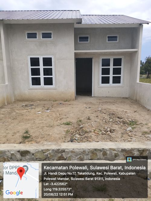 foto contoh rumah perumahan Villasmas Polewali Mandar