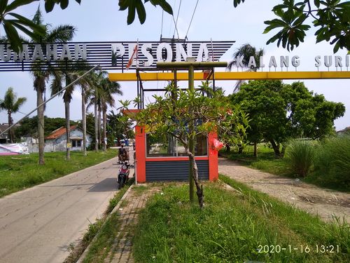 foto gerbang perumahan PESONA KALANGSURIA ( PESONA LAMA )