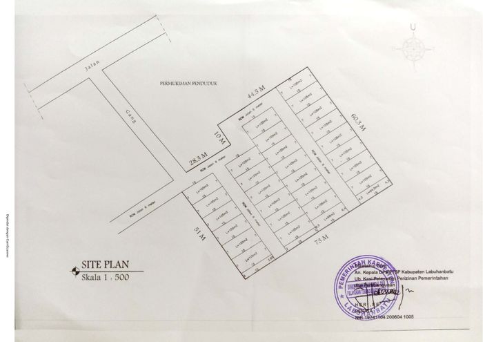 foto denah rumah tipe 36 perumahan HALIMAH INDAH RESIDENCE 3