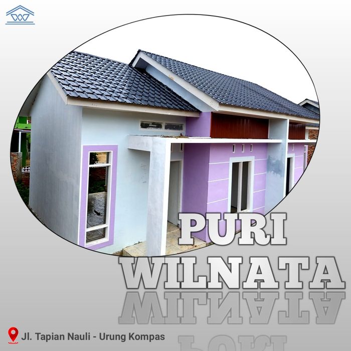 foto tampak rumah tipe 36 perumahan PURI WILNATA