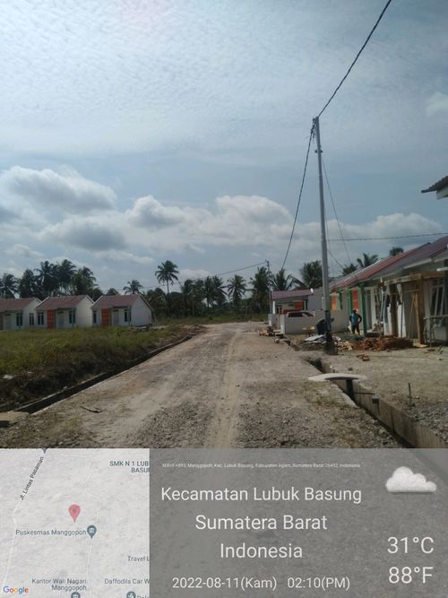 foto gerbang perumahan Sikabu Marajo Indah 1