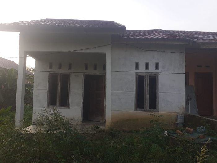 foto tampak rumah tipe 36 perumahan DINDA RESIDENCE