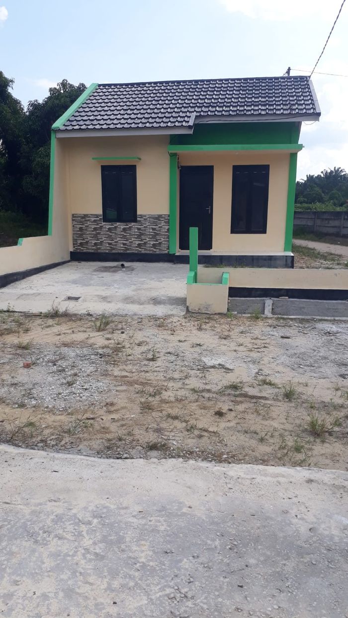 foto tampak rumah tipe RSH 36 perumahan ZAMAR MANDIRI REGENCY 2 TAHAP 2