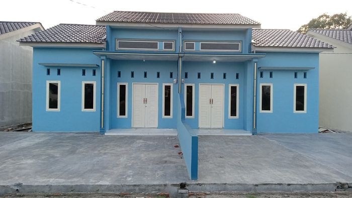 foto tampak rumah tipe 36 perumahan Sudirman Residence Tahap 3