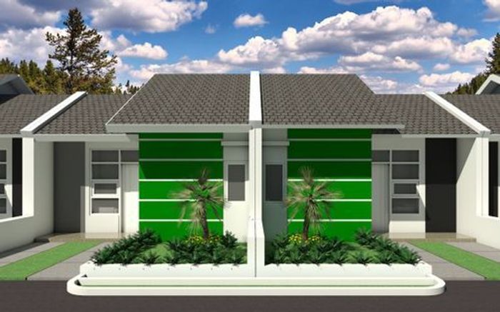 foto tampak rumah tipe 25/93 perumahan Graha Cipta 5