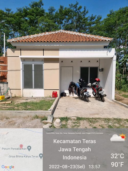 foto contoh rumah perumahan Gupitsari Regency