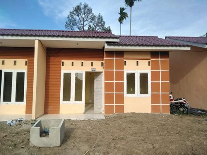 foto denah rumah tipe SUBSIDI perumahan PERUMAHAN TAMAN INDAH HAMPARAN PERAK