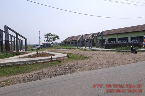 foto gerbang perumahan Green Vasanta