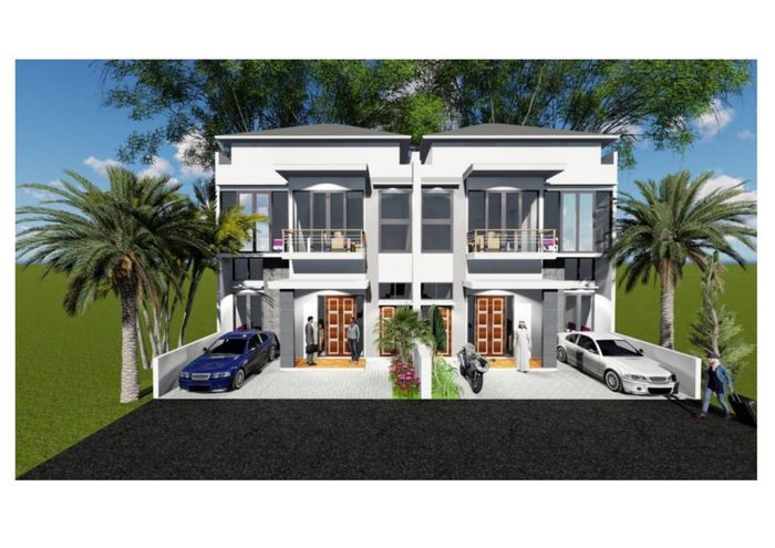 foto tampak rumah tipe 107 perumahan GREEN ZHAFIRA RESIDENCE