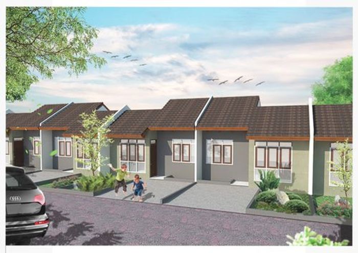 foto tampak rumah tipe 25/72 (141) perumahan SANGGAR INDAH PALASTRI