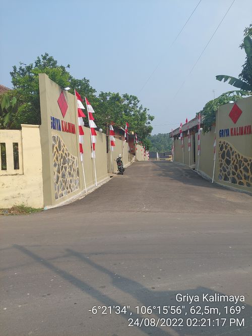 foto gerbang perumahan Griya Kalimaya