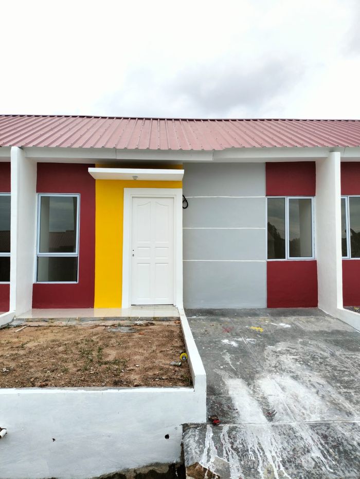 foto tampak rumah tipe 27/60 perumahan TAMAN LESTARI