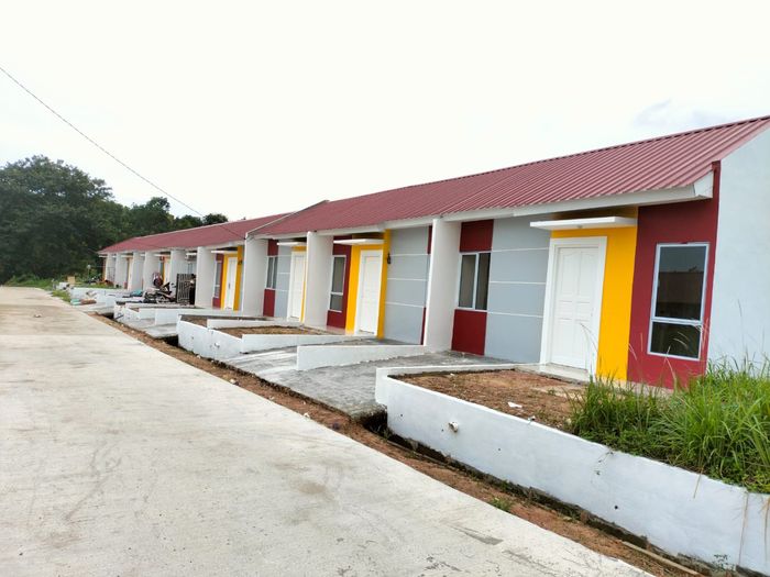 foto tampak rumah tipe 27 perumahan TAMAN LESTARI