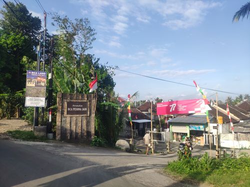 foto gerbang perumahan BCA PESONA JADI THP 3