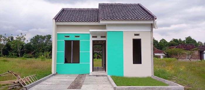 foto tampak rumah tipe T30 perumahan GRIYA AMANAH DELANGGU