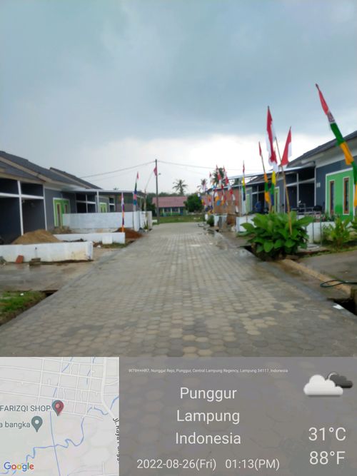 foto posisi tengah perumahan CENDANA RESIDENCE 2