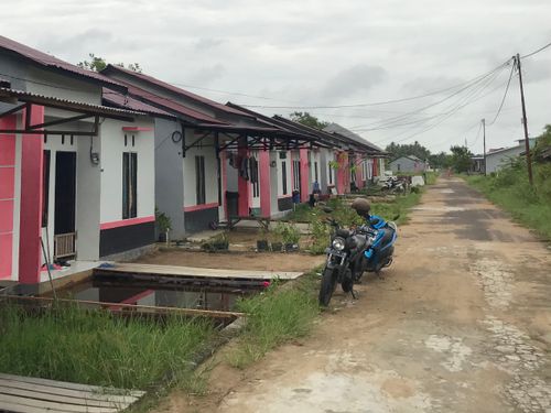foto posisi tengah perumahan DAMARA RESIDENCE 2 TAHAP II