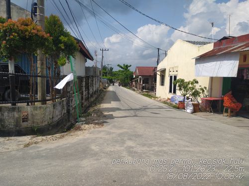 foto gerbang perumahan KUBANG MAS PERMAI
