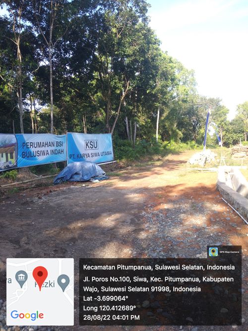 foto posisi tengah perumahan Bulu Siwa Indah