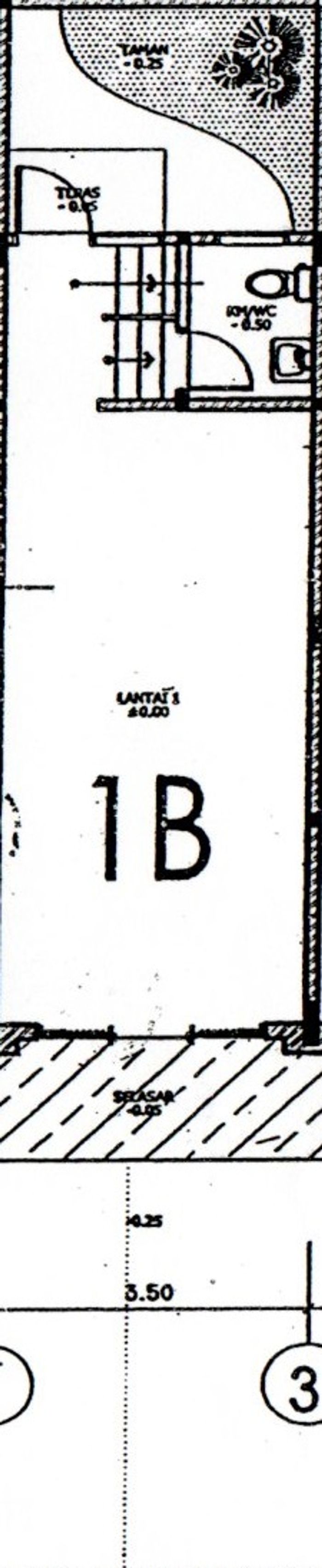 foto denah rumah tipe 72/95 perumahan Bukit Graha Bhakti Asri