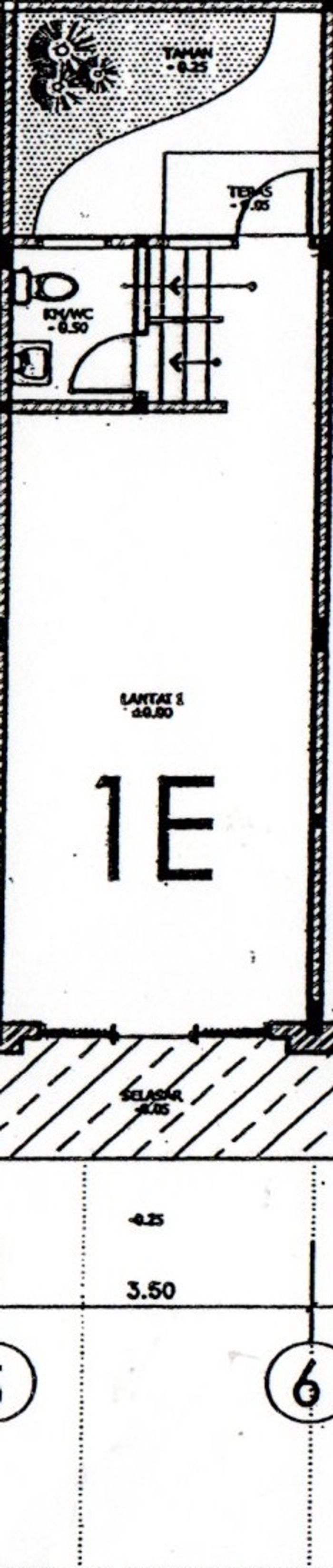 foto denah rumah tipe 77/95 perumahan Bukit Graha Bhakti Asri