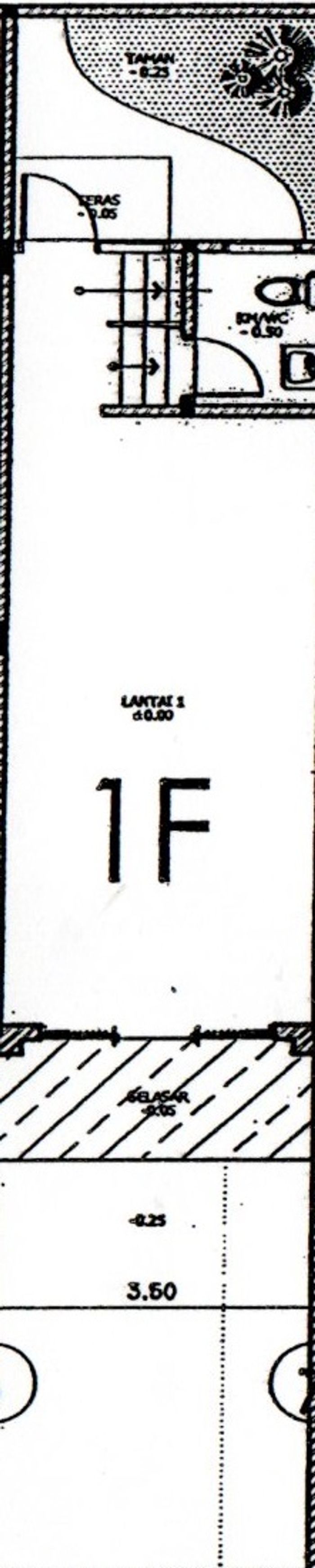 foto denah rumah tipe 72/95 perumahan Bukit Graha Bhakti Asri