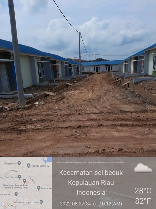 foto posisi tengah perumahan KOMPLEK PERUMAHAN PONDOK BUKIT BARELANG TAHAP II