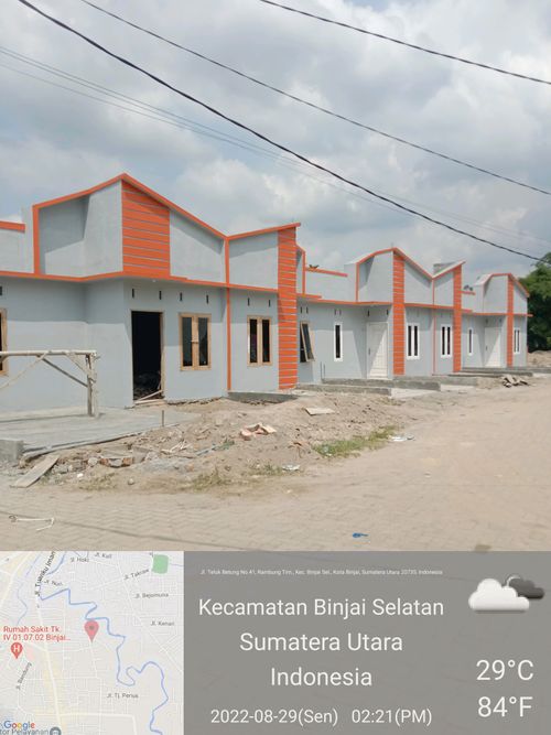 foto posisi tengah perumahan FAIZ SABILAL RESIDENCE II