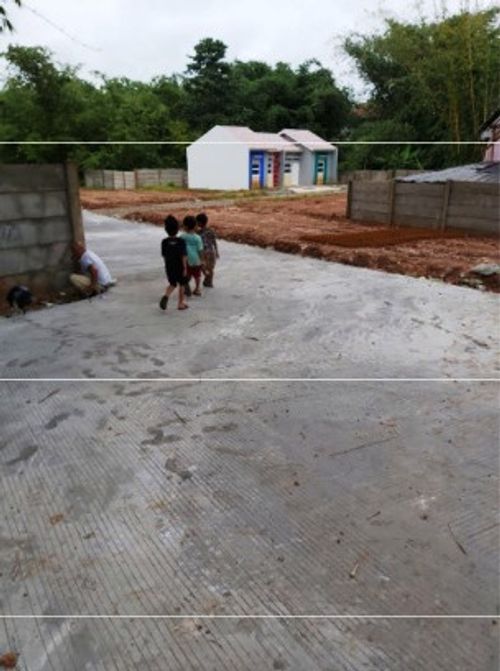 foto posisi tengah perumahan Gerbang Indah Cisoka