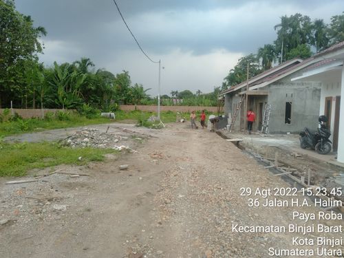 foto gerbang perumahan HALRA RESIDENCE