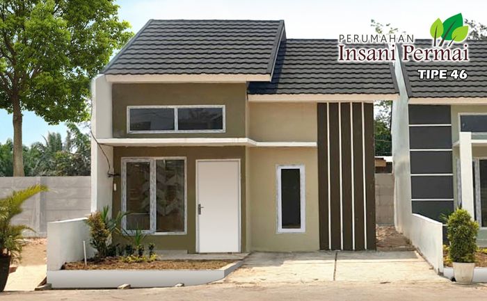 foto tampak rumah tipe Rumah Tinggal 46/90 (6) perumahan Insani Permai