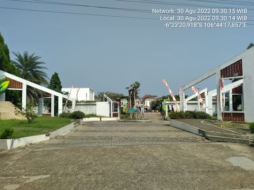 foto gerbang perumahan Greenland Healthful Living