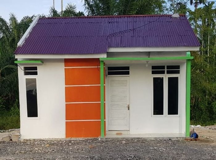 foto tampak rumah tipe 36 Subsidi perumahan Sikabu Marajo Indah 1