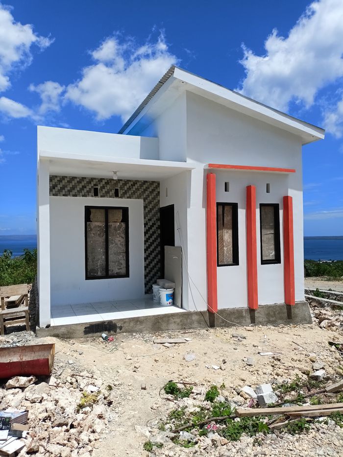 foto tampak rumah tipe 36 perumahan RAFEILLA HILLS RESIDENCE