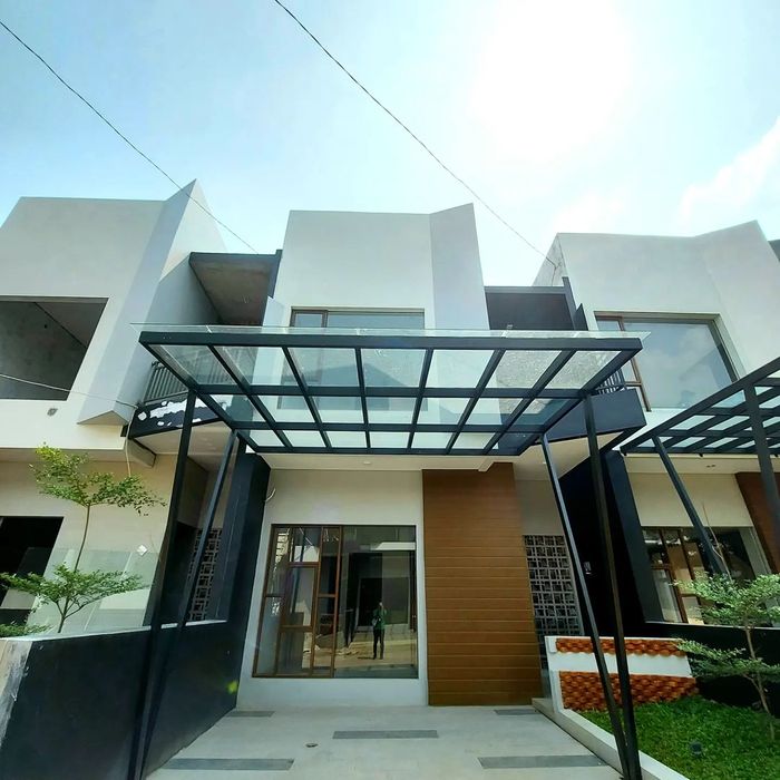 foto tampak rumah tipe 66 perumahan PESONA REMBOELAN